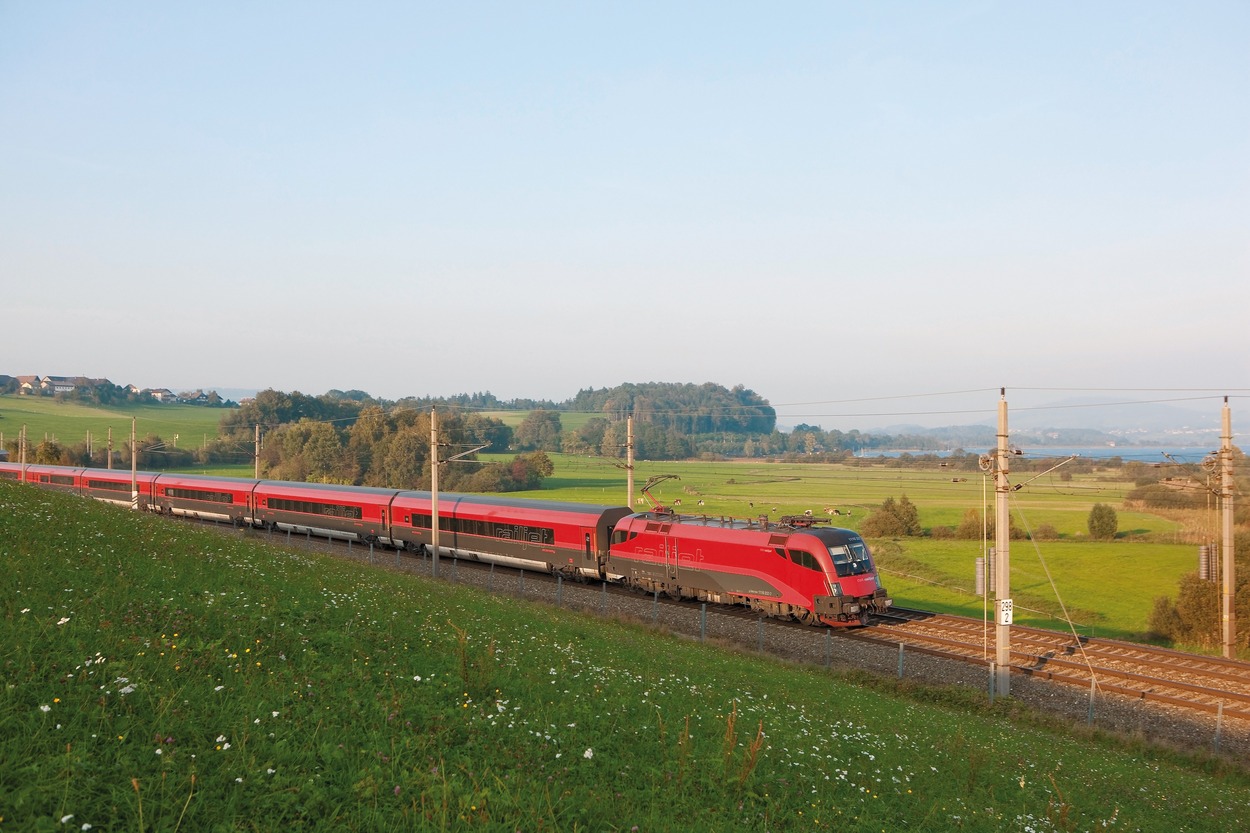 ÖBB Pressefoto - Thema: Railjet