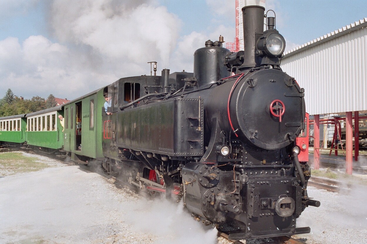 Sonderfahrt auf der Feistritztalbahn