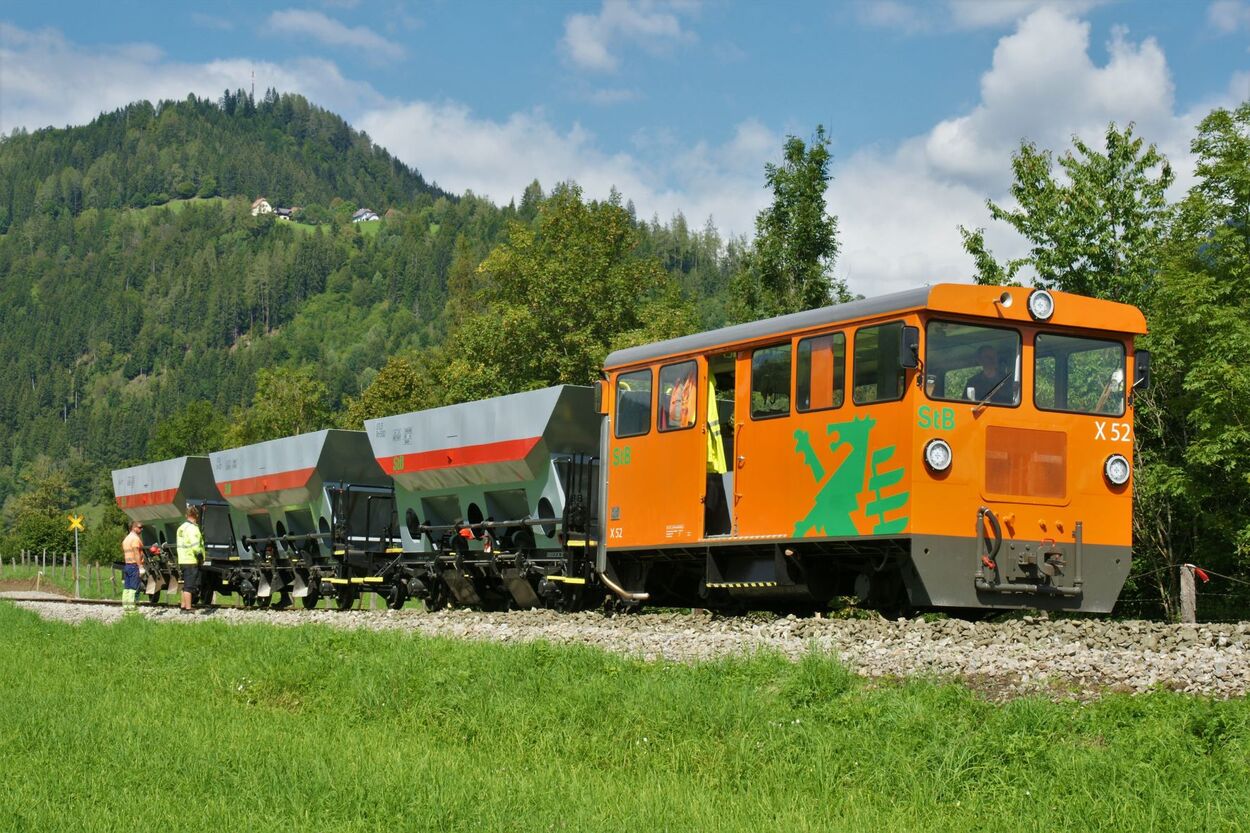 Streckensperre auf der Murtalbahn zwischen Unzmarkt und Murau