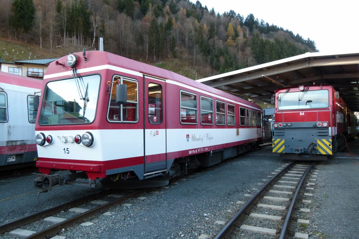 Tischlerhäusl: Betriebsleitstelle, Depot und Werkstatt der Pinzgauer Lokalbahn