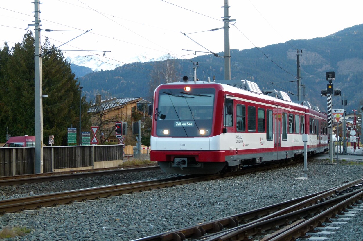 Tischlerhäusl: Betriebsleitstelle, Depot und Werkstatt der Pinzgauer Lokalbahn