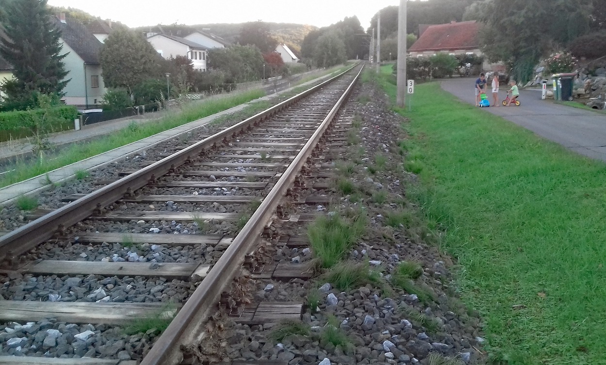 Hangrutschungen verlegte Bachdurchlässe Gleichenberger Bahn