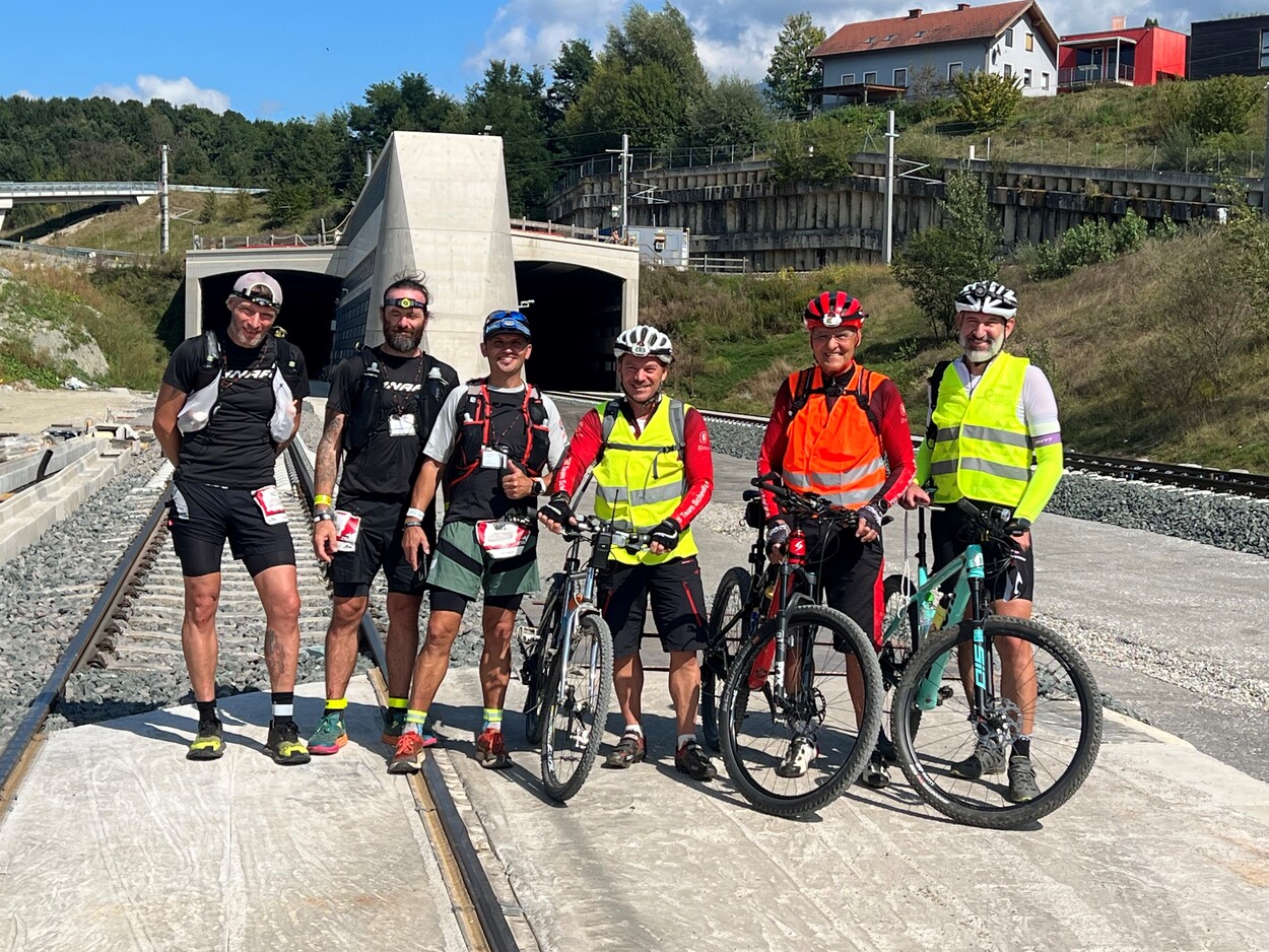 Koralmtunnel: Weltrekordlauf über und durch die Koralpe