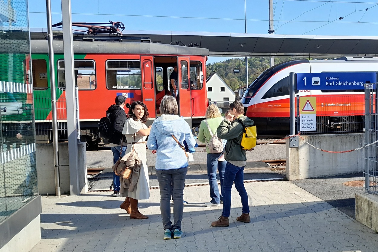 ORF Steiermark zu Besuch auf der Gleichenberger Bahn